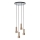 Brilliant - Lámpara colgante CADIZ 4xGU10/10W/230V diá. 35 cm bronce