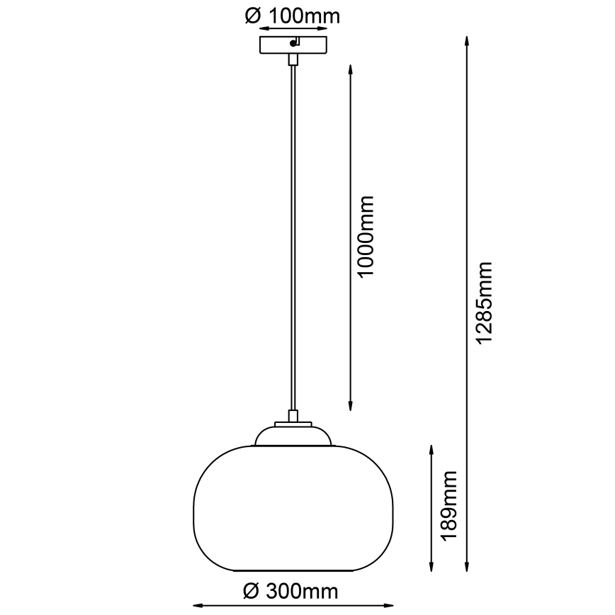 Brilliant - Lámpara colgante con cable BLOP 1xE27/60W/230V naranja