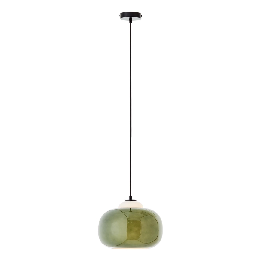 Brilliant - Lámpara colgante con cable BLOP 1xE27/60W/230V verde