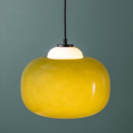 Brilliant - Lámpara colgante con cable BLOP 1xE27/60W/230V verde