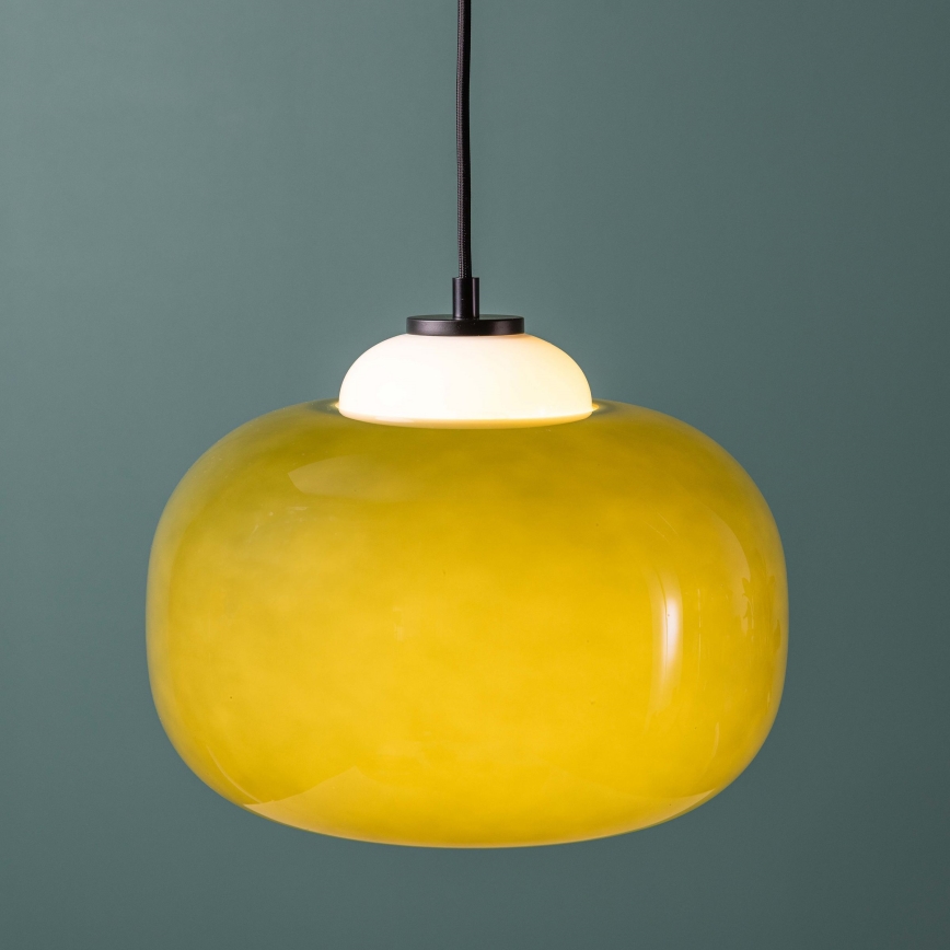 Brilliant - Lámpara colgante con cable BLOP 1xE27/60W/230V verde