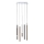 Brilliant - Lámpara colgante LED regulable con cable CEMBALO LED/32W/230V cromo mate/negro/marrón