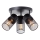 Brilliant - Lámpara de focos KAMOLO 3xE27/40W/230V, negro