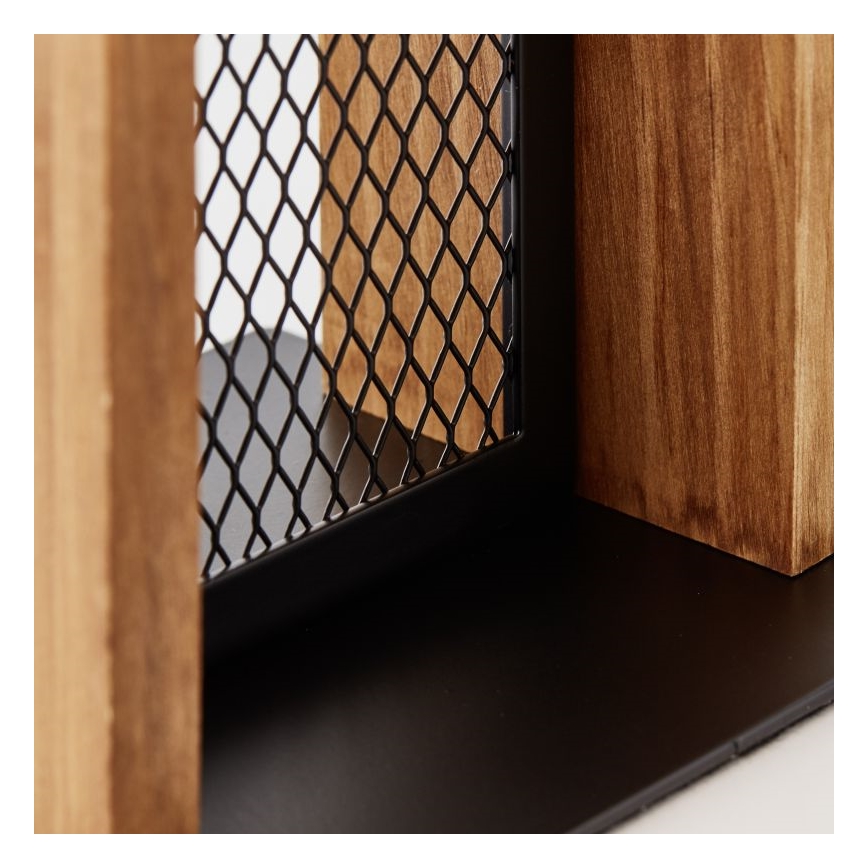 Brilliant - Lámpara de mesa CALANDRA 1xE27/42W/230V pino