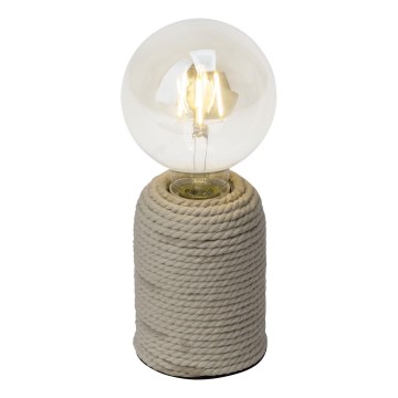 Brilliant - Lámpara de mesa CARDU 1xE27/40W/230V beige