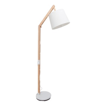 Brilliant - Lámpara de mesa CARLYN 1xE27/60W/230V beige/blanco