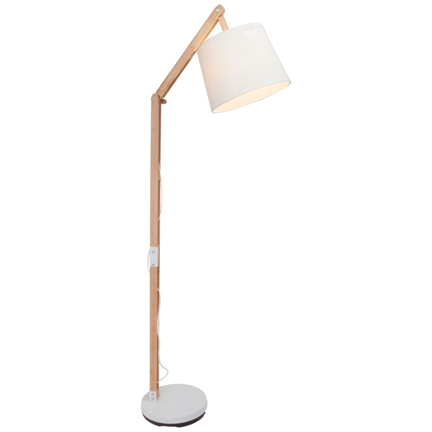 Brilliant - Lámpara de mesa CARLYN 1xE27/60W/230V beige/blanco
