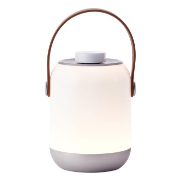 Brilliant - Lámpara de mesa exterior LED regulable GEMMA LED/1,9W/5V 1800 mAh IP44 blanca