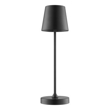 Brilliant - Lámpara de mesa exterior recargable táctil LED regulable ELORA LED/2,5W/5V 2700K 2600 mAh IP44 negra