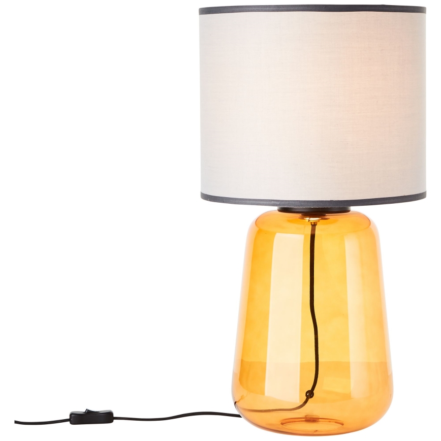 Brilliant - Lámpara de mesa HYDRA 1xE27/60W/230V amarillo