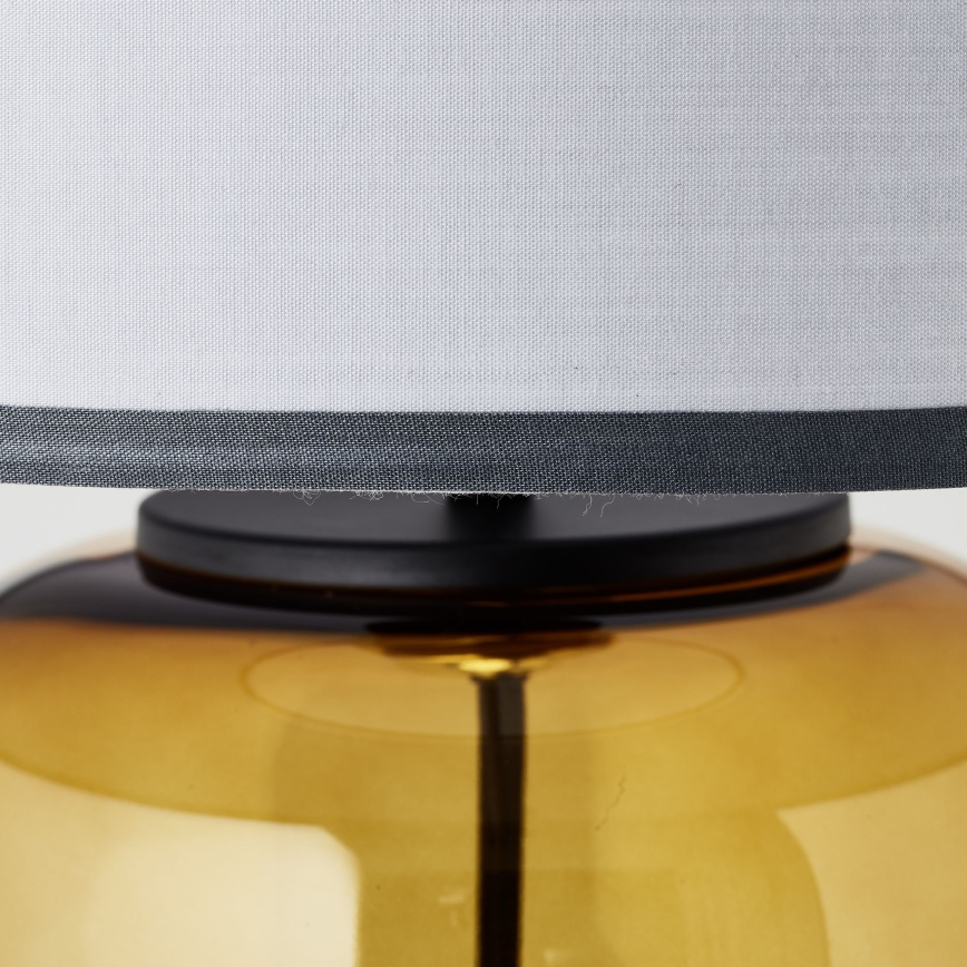 Brilliant - Lámpara de mesa HYDRA 1xE27/60W/230V amarillo