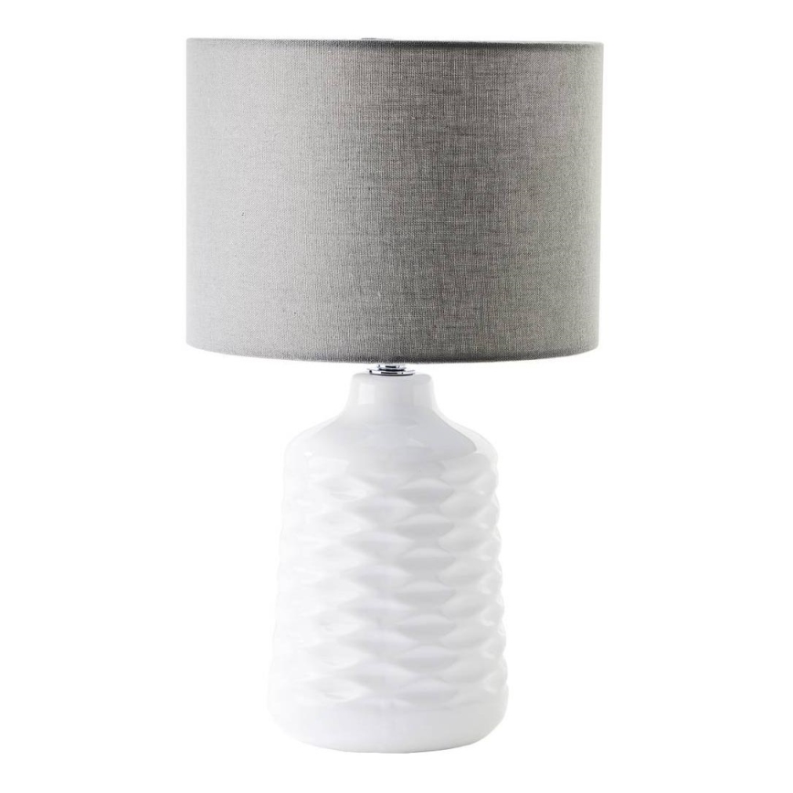 Brilliant - Lámpara de mesa ILYSA 1xE14/40W/230V blanca/gris