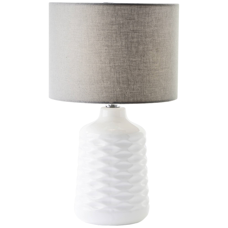 Brilliant - Lámpara de mesa ILYSA 1xE14/40W/230V blanca/gris