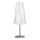 Brilliant - Lámpara de mesa ISI 1xE14/40W/230V blanco/gris/cromo brillante