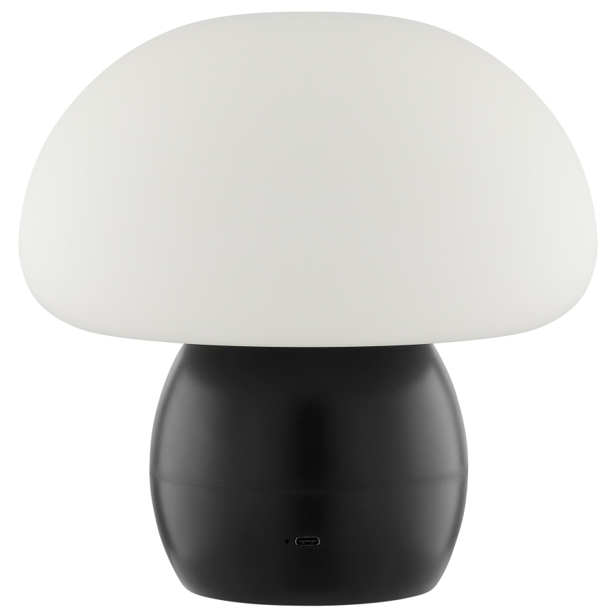 Brilliant - Lámpara de sobremesa táctil LED recargable y regulable DUPIS LED/2W/5V 2700K 1800 mAh negra