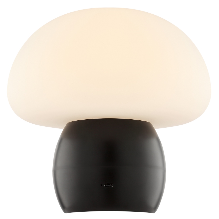 Brilliant - Lámpara de sobremesa táctil LED recargable y regulable DUPIS LED/2W/5V 2700K 1800 mAh negra