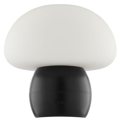 Brilliant - Lámpara de sobremesa táctil LED recargable y regulable DUPIS LED/2W/5V 2700K 1800 mAh negra