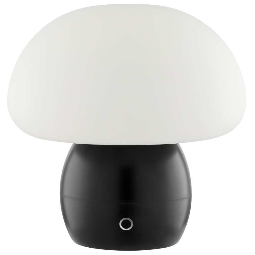 Brilliant - Lámpara de sobremesa táctil LED recargable y regulable DUPIS LED/2W/5V 2700K 1800 mAh negra