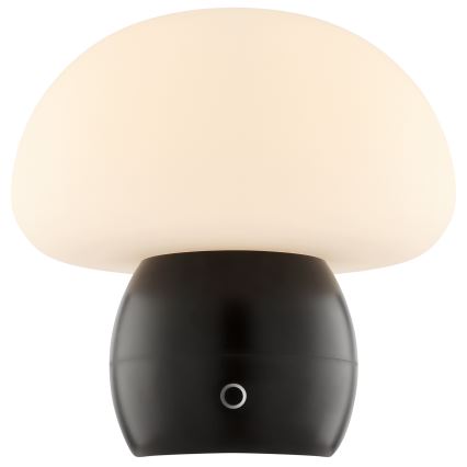 Brilliant - Lámpara de sobremesa táctil LED recargable y regulable DUPIS LED/2W/5V 2700K 1800 mAh negra