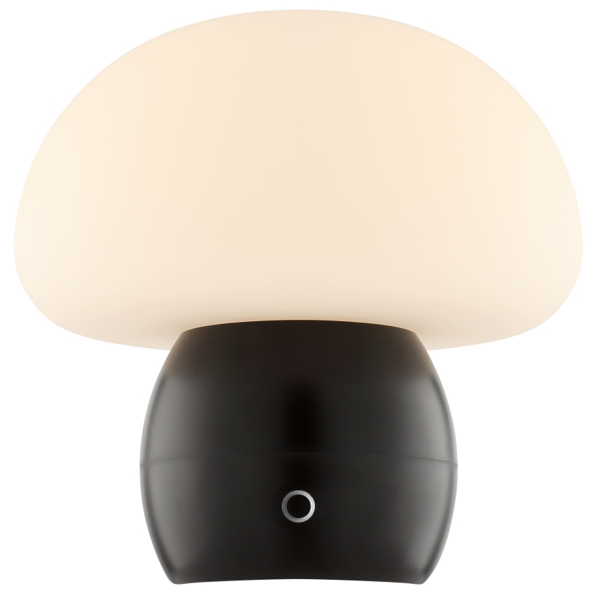 Brilliant - Lámpara de sobremesa táctil LED recargable y regulable DUPIS LED/2W/5V 2700K 1800 mAh negra