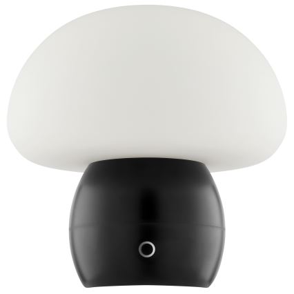 Brilliant - Lámpara de sobremesa táctil LED recargable y regulable DUPIS LED/2W/5V 2700K 1800 mAh negra