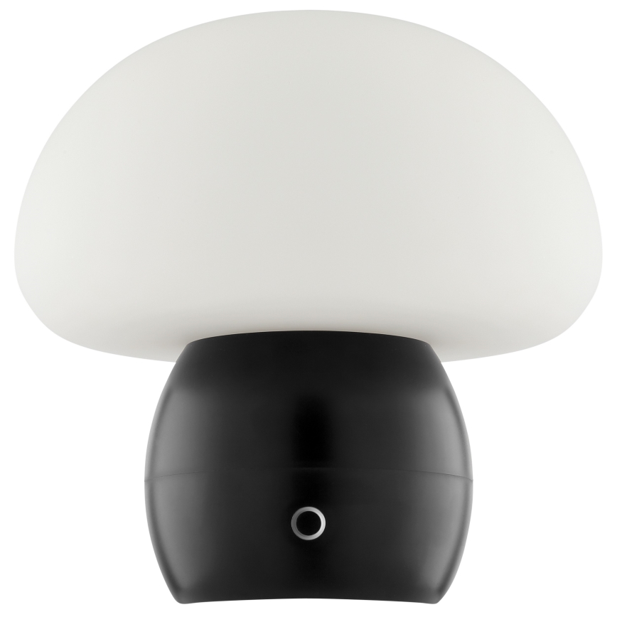 Brilliant - Lámpara de sobremesa táctil LED recargable y regulable DUPIS LED/2W/5V 2700K 1800 mAh negra