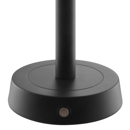 Brilliant - Lámpara de mesa exterior LED táctil recargable y regulable RAZOR LED/2,5W/5V 2700K 2600 mAh IP44 negra