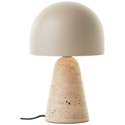 Brilliant - Lámpara de mesa NALAM 1xE14/40W/230V beige