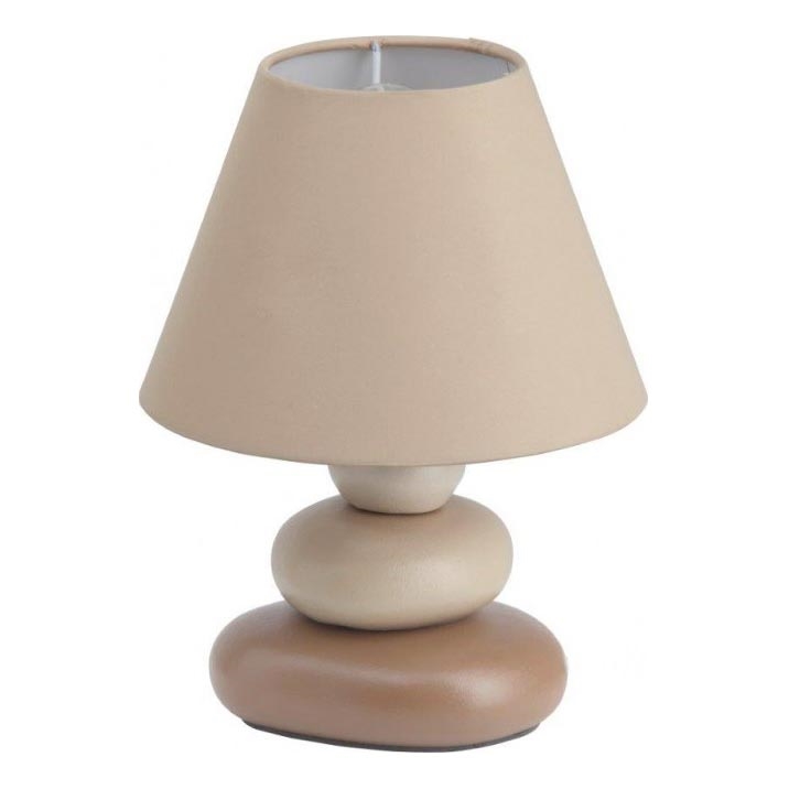 Brilliant - Lámpara de mesa PAOLO 1xE14/40W/230V cerámica/beige