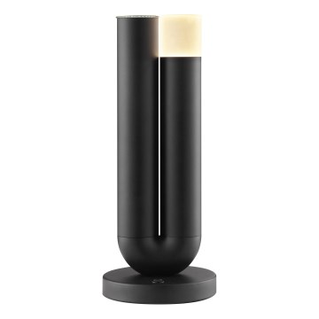 Brilliant - Lámpara de mesa para exterior LED regulable recargable táctil SAYU LED/2,5W/5V 2700K 2600 mAh IP44 negra