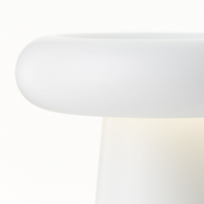 Brillante - Lámpara de mesa LED para exterior táctil regulable MUFFIN LED/3W/5V USB 2600 mAh IP44 blanco