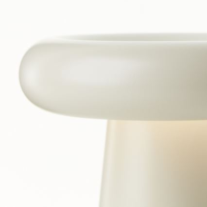 Brilliant - Lámpara de mesa regulable LED táctil MUFFIN LED/3W/5V USB 2600 mAh IP44 crema