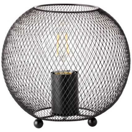 Brilliant - Lámpara de mesa SOCO 1xE27/60W/230V negro