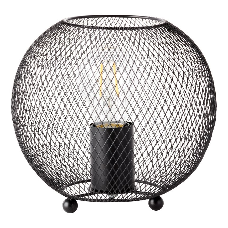 Brilliant - Lámpara de mesa SOCO 1xE27/60W/230V negro