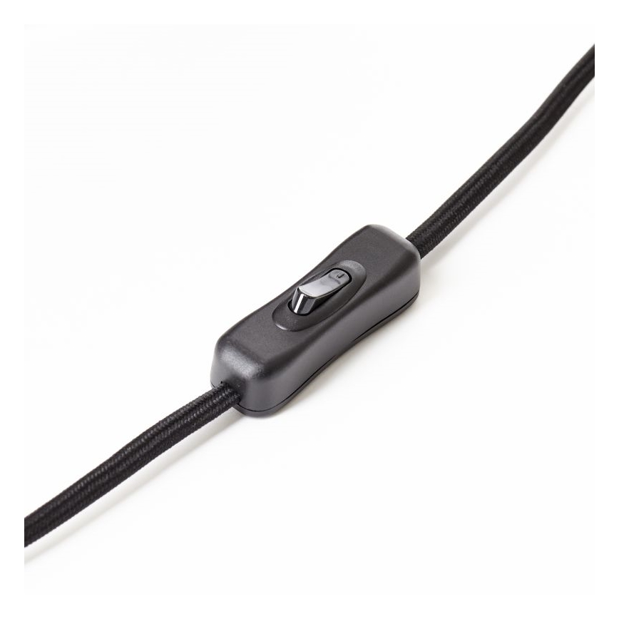 Brilliant - Lámpara de mesa SOCO 1xE27/60W/230V negro