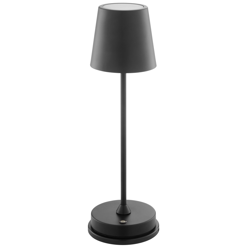 Brilliant - Lámpara de mesa exterior recargable táctil LED regulable ELORA LED/2,5W/5V 2700K 2600 mAh IP44 negra