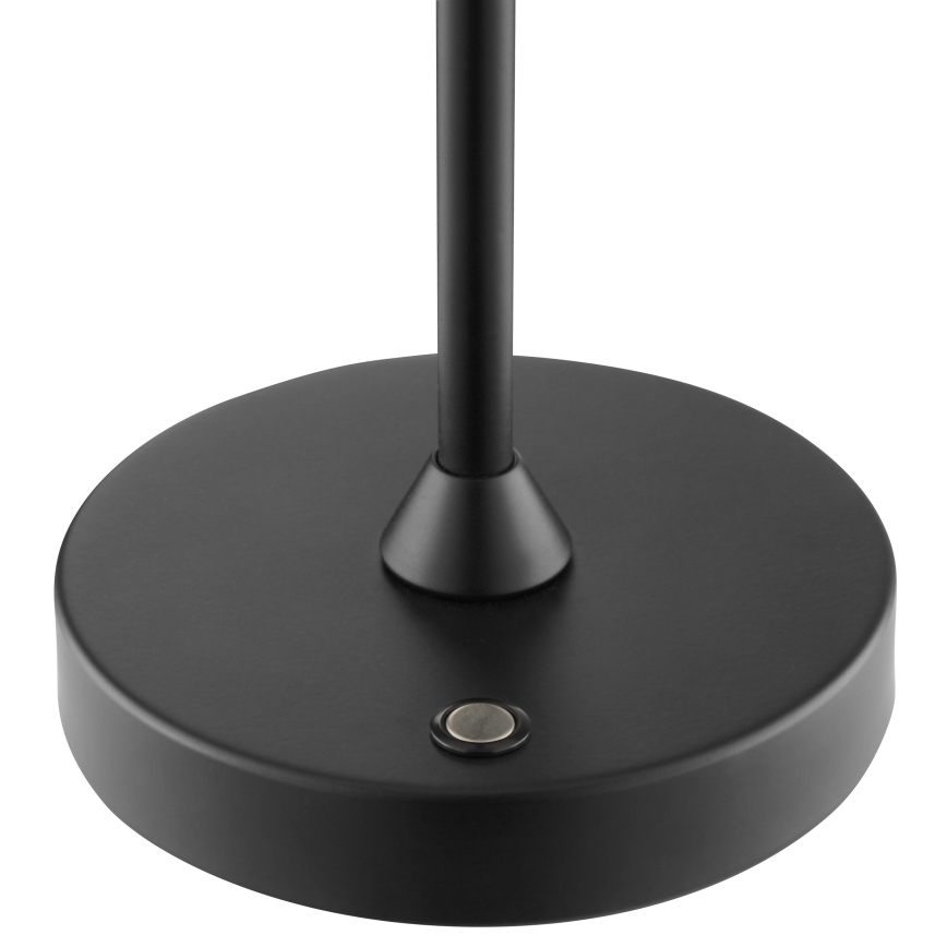 Brilliant - Lámpara de mesa exterior recargable táctil LED regulable ELORA LED/2,5W/5V 2700K 2600 mAh IP44 negra