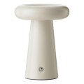 Brilliant - Lámpara de mesa táctil LED regulable MUFFIN LED/3W/5V USB 2600 mAh IP44 crema