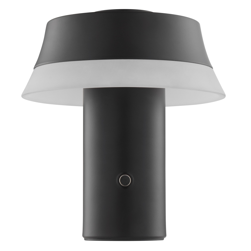 Brilliant - Lámpara de mesa LED táctil recargable regulable KINICH LED/2,5W/5V 2700K 2600 mAh negra