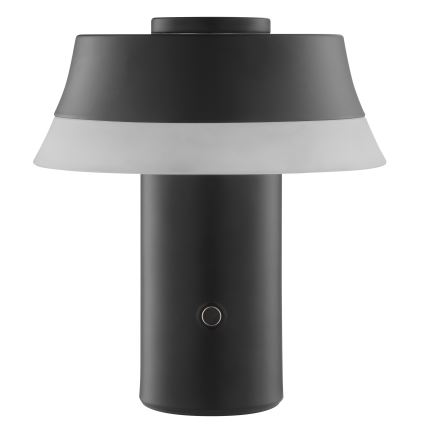Brilliant - Lámpara de mesa LED táctil recargable regulable KINICH LED/2,5W/5V 2700K 2600 mAh negra