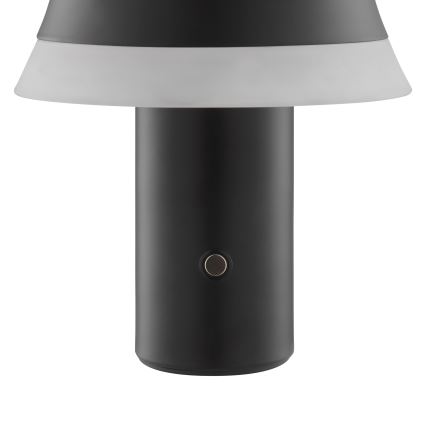 Brilliant - Lámpara de mesa LED táctil recargable regulable KINICH LED/2,5W/5V 2700K 2600 mAh negra