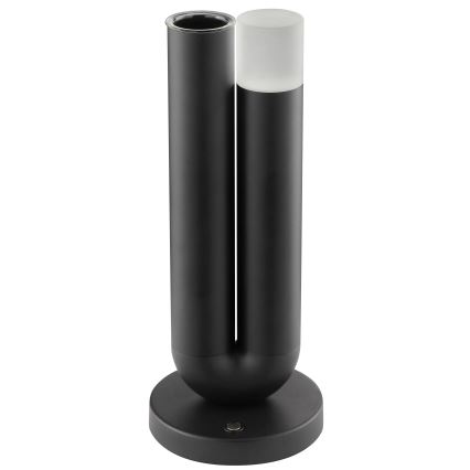 Brilliant - Lámpara de mesa para exterior LED regulable recargable táctil SAYU LED/2,5W/5V 2700K 2600 mAh IP44 negra