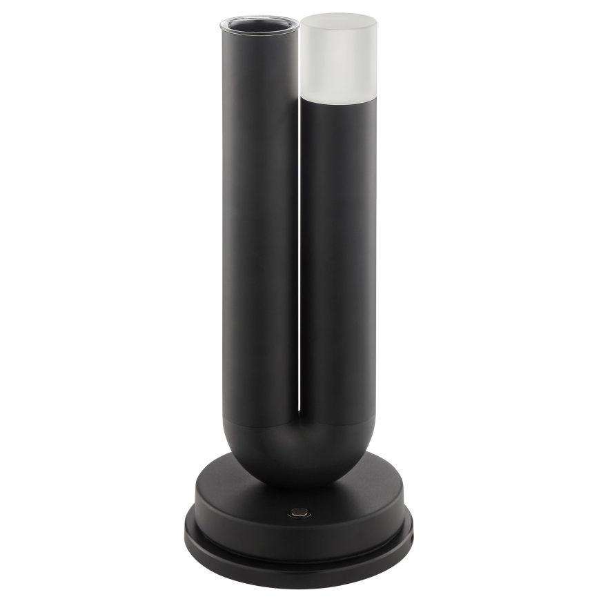 Brilliant - Lámpara de mesa para exterior LED regulable recargable táctil SAYU LED/2,5W/5V 2700K 2600 mAh IP44 negra