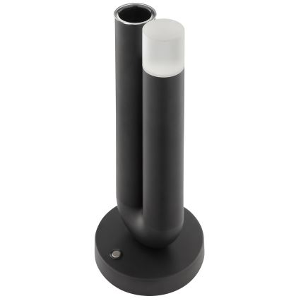 Brilliant - Lámpara de mesa para exterior LED regulable recargable táctil SAYU LED/2,5W/5V 2700K 2600 mAh IP44 negra