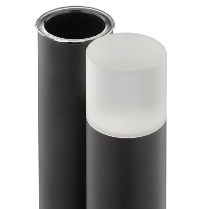 Brilliant - Lámpara de mesa para exterior LED regulable recargable táctil SAYU LED/2,5W/5V 2700K 2600 mAh IP44 negra