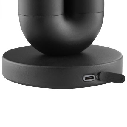 Brilliant - Lámpara de mesa para exterior LED regulable recargable táctil SAYU LED/2,5W/5V 2700K 2600 mAh IP44 negra