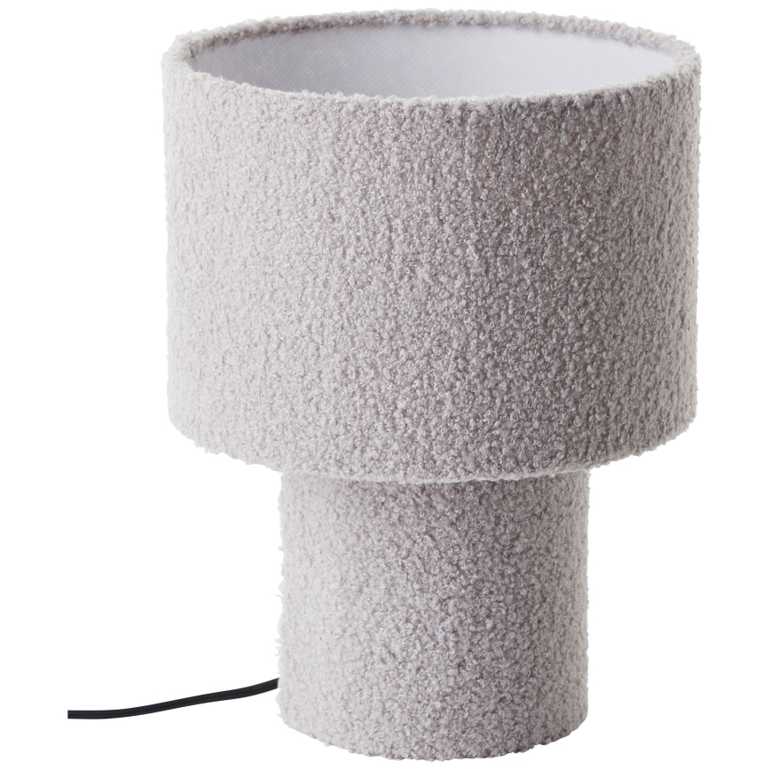 Brilliant - Lámpara de mesa TEDDY 1xE27/20W/230V gris