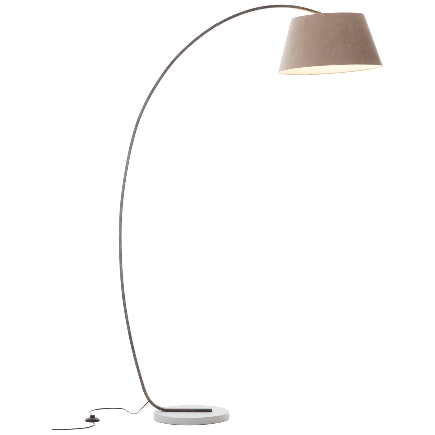 Brilliant - Lámpara de pie BROK 1xE27/60W/230V topo