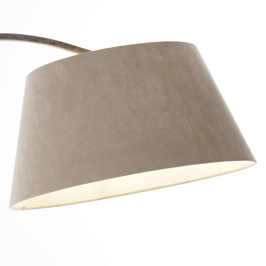 Brilliant - Lámpara de pie BROK 1xE27/60W/230V topo