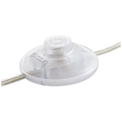 Brilliant - Lámpara de pie CLARIE 1xE27/60W/230V cromo mate/blanco